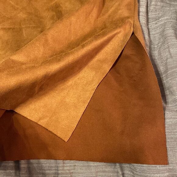 Faux Suede Bodycon Dress Ashley Stewart 30/32 Plus size - Picture 5 of 8